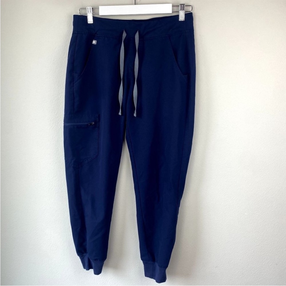Figs Zamora Jogger Scrub Pants Navy Blue SP